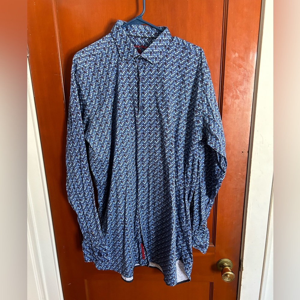 Luchiano Visconti XLT Blue Buttondown